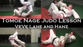 Mixed Judo: The Tomoe Nage Lesson. VeVe and Hanz.
