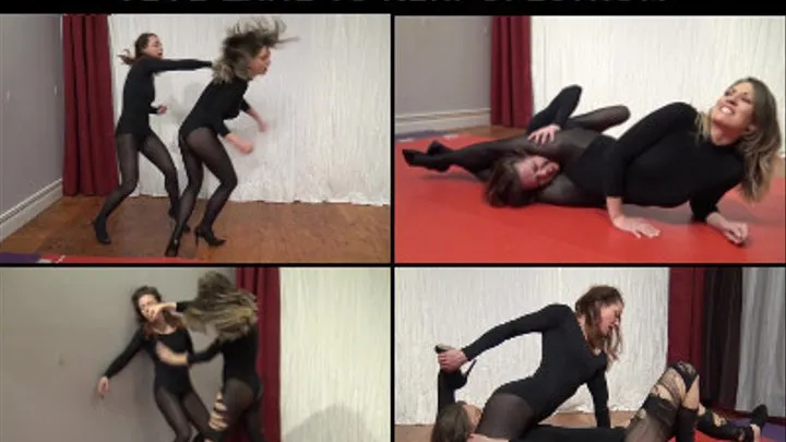 Leggy Agents Fight in Tights! VeVe Lane vs Keri Spectrum