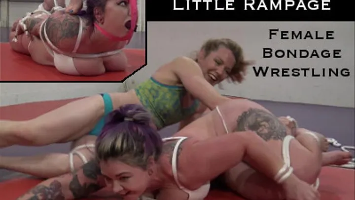 Bondage Wrestling: VeVe vs Little Rampage