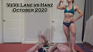 Bondage Squash Match: VeVe vs Hanz (Oct 2020)