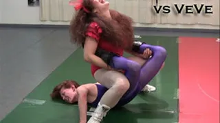 Candy Pain vs VeVe: Female Pro-Style Wrestling (FULL)