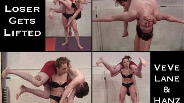 Loser Gets Lifted: VeVe Lane & Hanz 190-lb. Lift & Carry