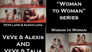 2 "Woman to Woman" Combo Set: VeVe & Alexis AND VeVe & Talia (2023)(Quick Release)