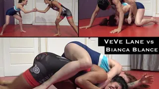 Competitive Pin Wrestling: VeVe Lane vs Bianca Blance