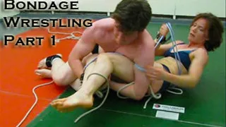 Bondage Wrestling: VeVe Lane vs Hanz. Part 1 of 2