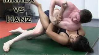 Mahea vs Hanz, Round 1 (Competitive Mixed Wrestling)