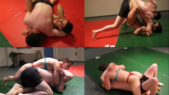 Orlandoe vs Hanz, Round 1. Competitive Mixed Wrestling