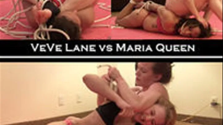 2 Bondage Wrestling: VeVe vs Maria Queen AND VeVe vs Cheyenne Jewel.