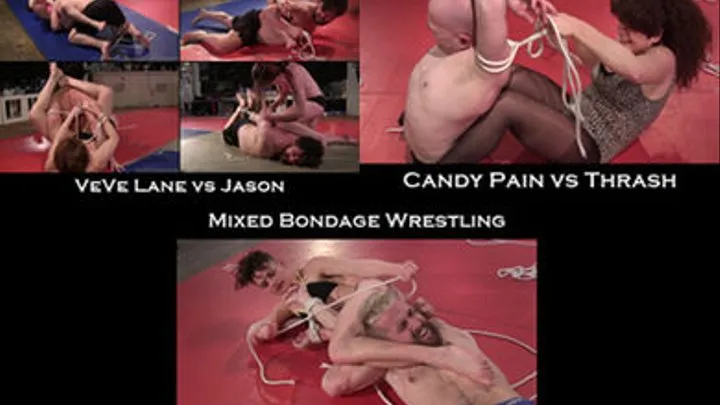 3 Mixed Bondage Matches: VeVe vs Jason, Candy vs Thrash, Orlandoe vs Howl (2014)