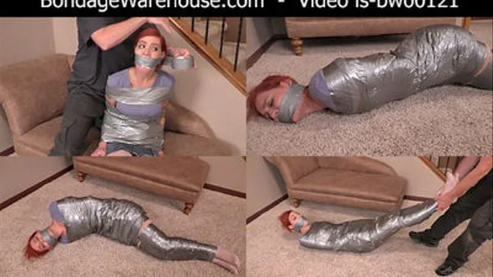 Mikayla James - Duct Tape Mummification - IS-BW00121 - HiRes format