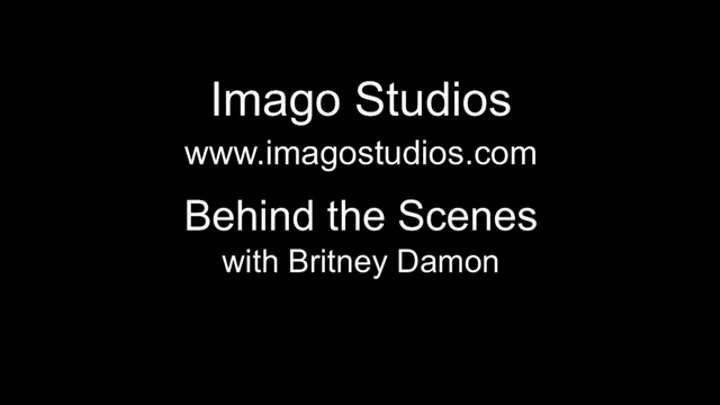 Behind the Scenes Video Clip is-bts452 - Britney Damon