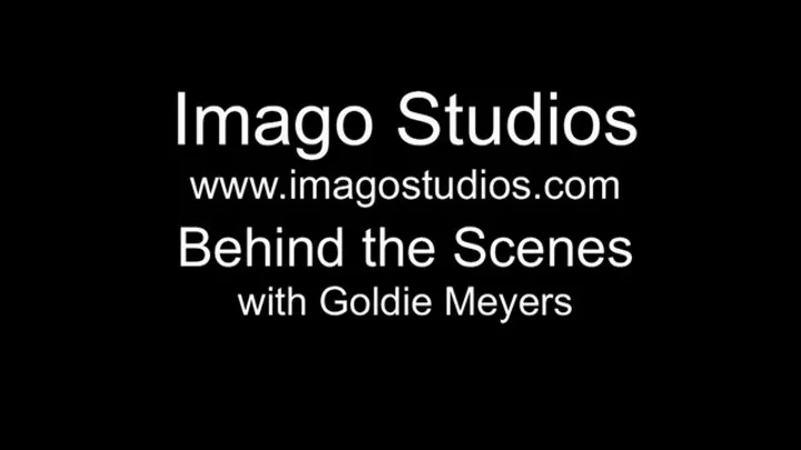 Behind the Scenes Video Clip is-bts536 - Goldie Meyers