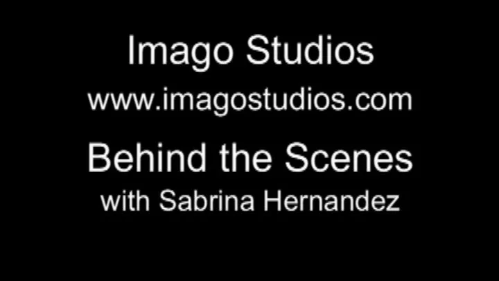 Behind the Scenes Video Clip is-bts448 - Sabrina Hernandez