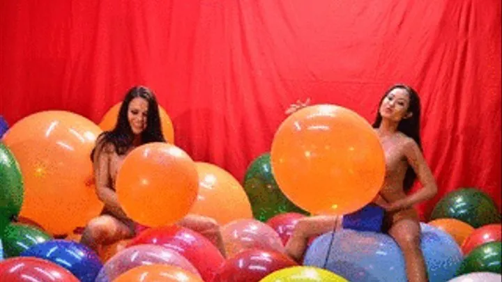 Diana & Kim Overinflating Fun