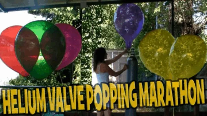 HELIUM VALVE POPPING MARATHON