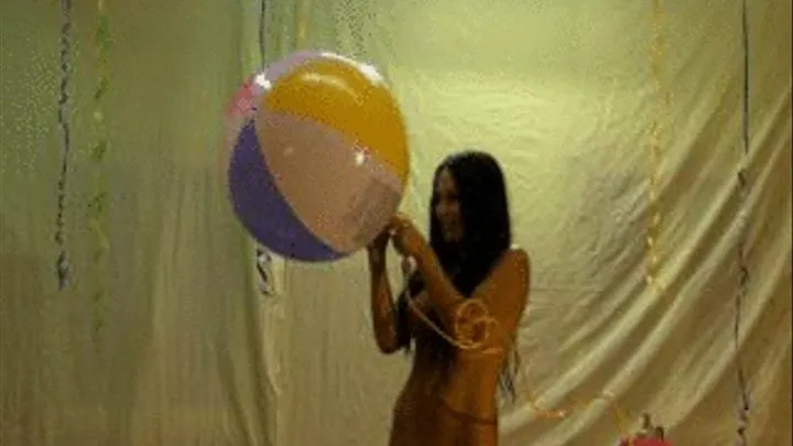 Diana the beachball queen