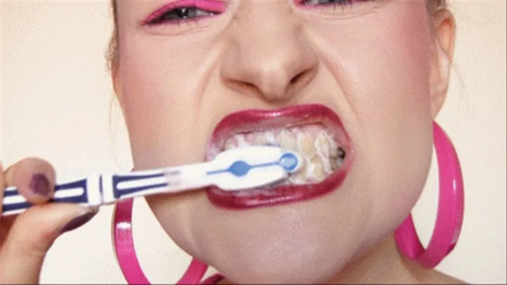 Brushing my sexy teeth