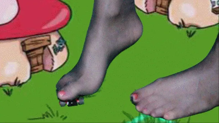 GIANTESS IN SMURFLAND