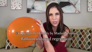 Balloon induced regression