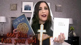 666 nun - Fuck your god