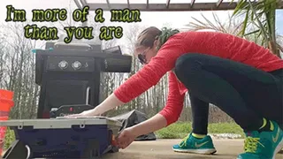 Im more of a man than you are