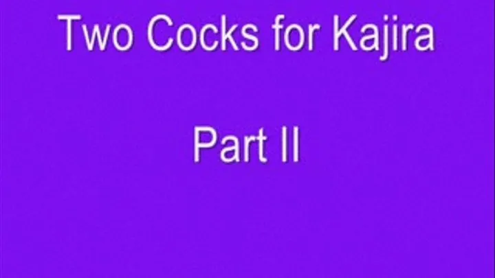 Two Cocks for Kajira Part II