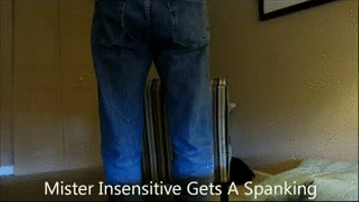 Mister Insensitive Gets A Spanking