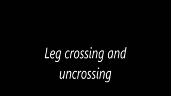 Leg crossing and uncrossing