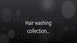 Hair washing collection...