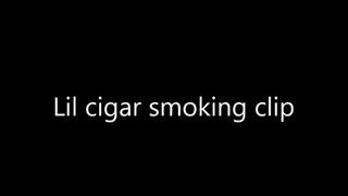 Lil cigar smoking clip
