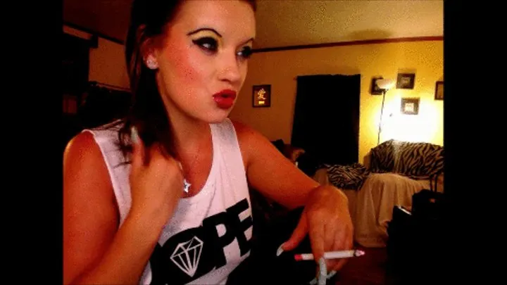 Dope Sexy Belle smoking part1