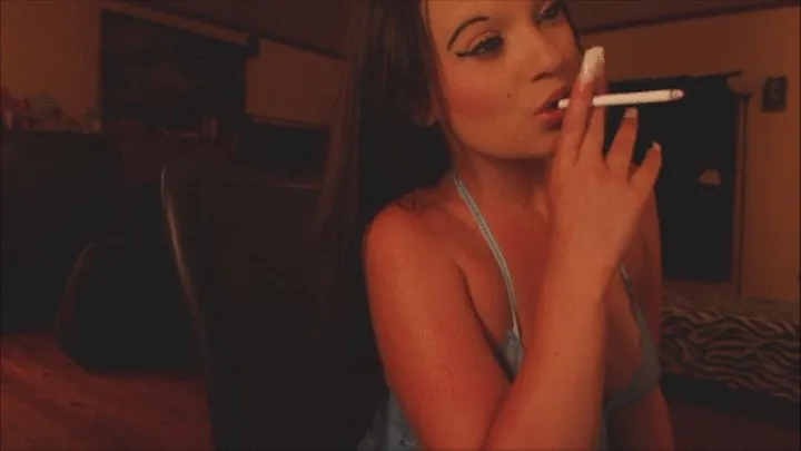 lil blue teddy short smoking clip