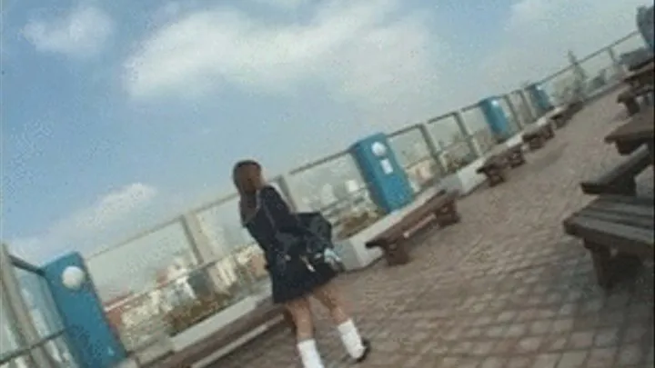 Upskirt Running Schoolgirl - NLS-977 - Full version