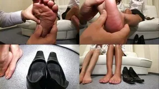 Demanded To Worship Pantyhosed Feet - BYD-003 - Part 4 ( - AVI Format)