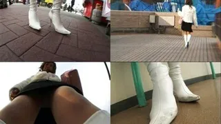 Flaunting Her Legs and Boots in the Streets - BYD-009 - Part 2 ( - AVI Format)