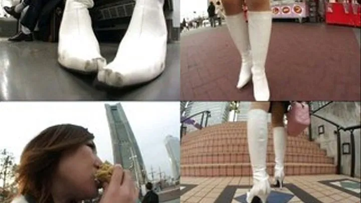 Flaunting Her Legs and Boots in the Streets - BYD-009 - Full version (Faster Download - )