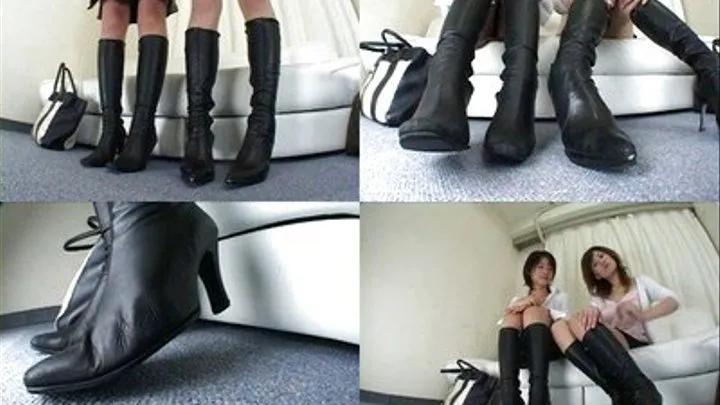 Girls In Heeled Boots Sat Down To Rest - BYD-012 - Part 1 ( - AVI Format)