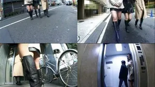 Ladies Walk Around the City in Boots - BYD-006 - Part 2 (Faster Download - )