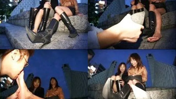 Ladies In Boots Rests and Got Their Feet Worshipped - BYD-005 - Part 2 (Faster Download - )