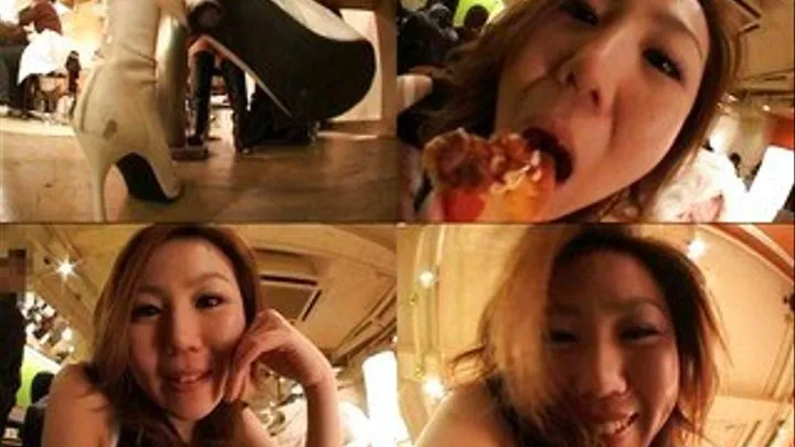 Ladies Remove Her Boots While Dining - BYD-009 - Part 1 (Faster Download - )