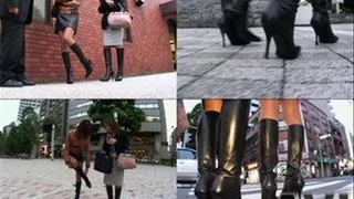 Walking In The Streets In High Heeled Boots - BYD-005 - Full version (Faster Download - )