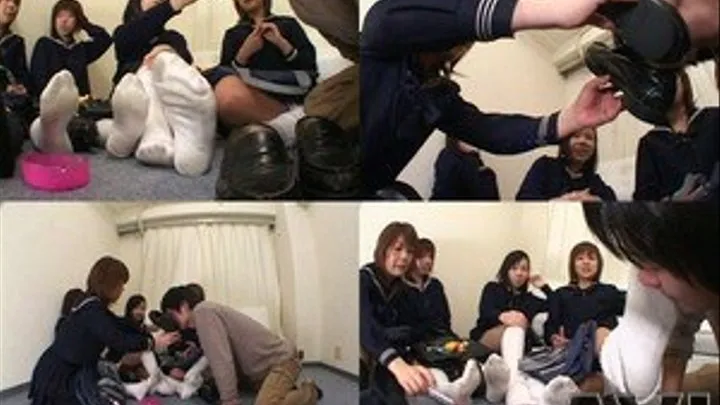 Man is Demanded to Smell Schoolgirls' Stinky Shoes - BYD-011 - Part 4 (Faster Download - )