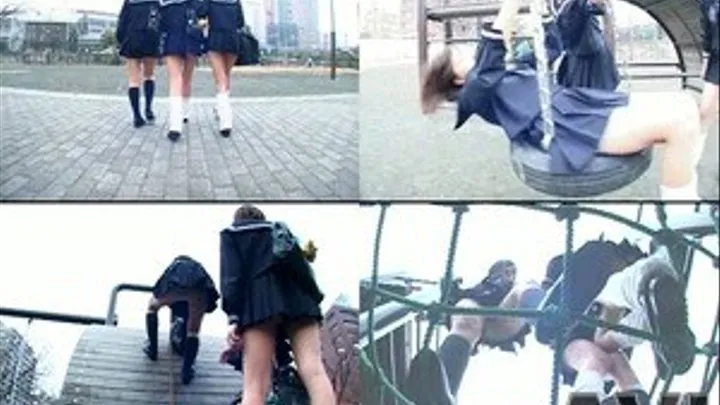 Schoolgirls Play at The Park - BYD-022 - Part 1 (Faster Download - )