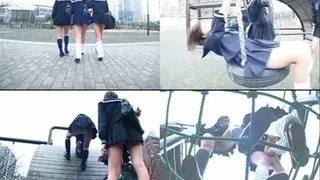 Schoolgirls Play at The Park - BYD-022 - Part 1 ( - AVI Format)