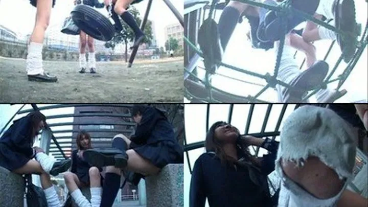 Schoolgirls Play at The Park - BYD-022 - Full version ( - AVI Format)