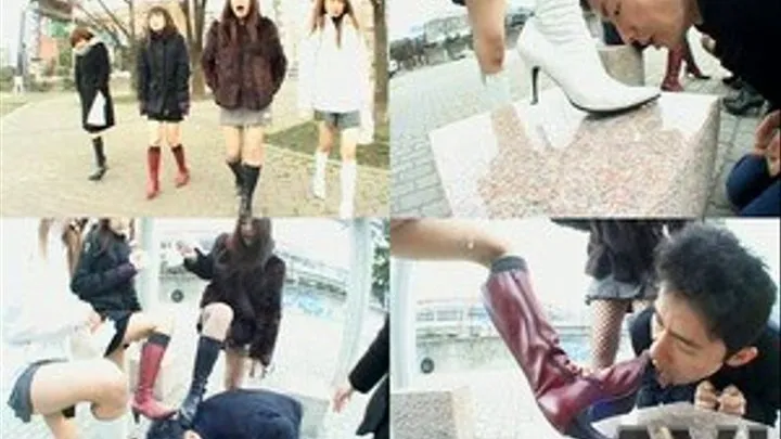 Ladies Beat Up a Man With Their Boots - BYD-025 - Part 1 (Faster Download - )