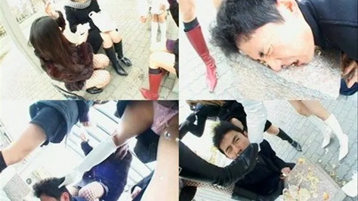 Ladies Beat Up a Man With Their Boots - BYD-025 - Full version ( - AVI Format)