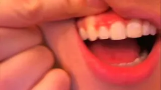 Finger Gum Brushing & Mouth- request