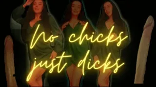 No Chicks Just Dicks!