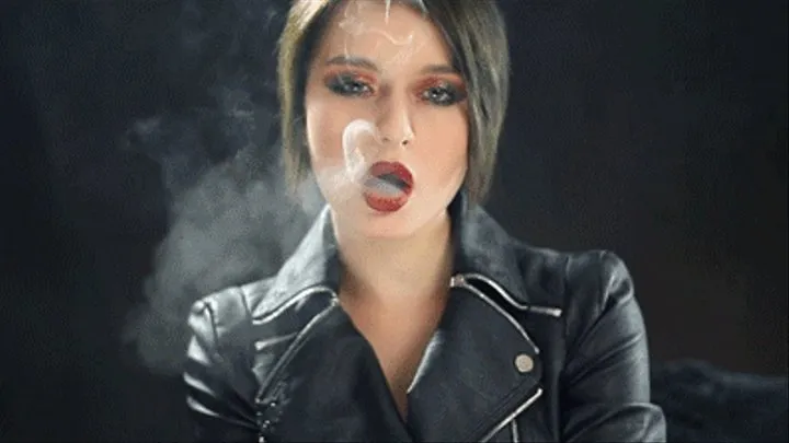 Judith smoking dark beauty